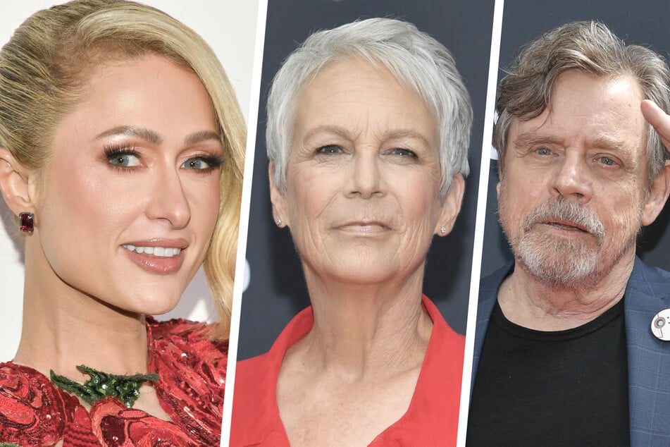 Unter anderem Paris Hilton (43, v.l.n.r.), Jamie Lee Curtis (66) und Mark Hamill (73) mussten vor den Flammen aus ihren Häusern fliehen.