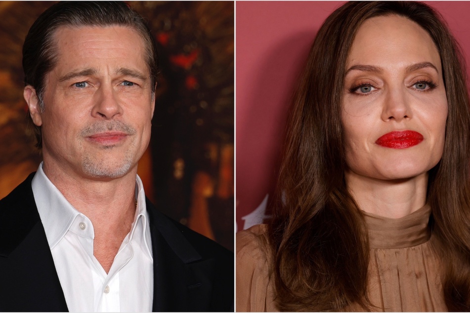 Angelina Jolie (r.) has hit back at Brad Pitt's (l.) latest filing amid their battle over their winery, Château Miraval.
