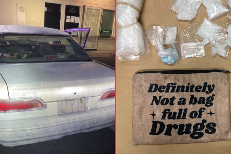 Portland police find bag full of drugs labeled "Definitely not a bag full of drugs"