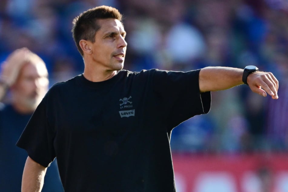 St.-Pauli-Coach Marcel Rapp sah bei seiner Rückkehr nach Kiel schon wie der sichere Sieger aus.