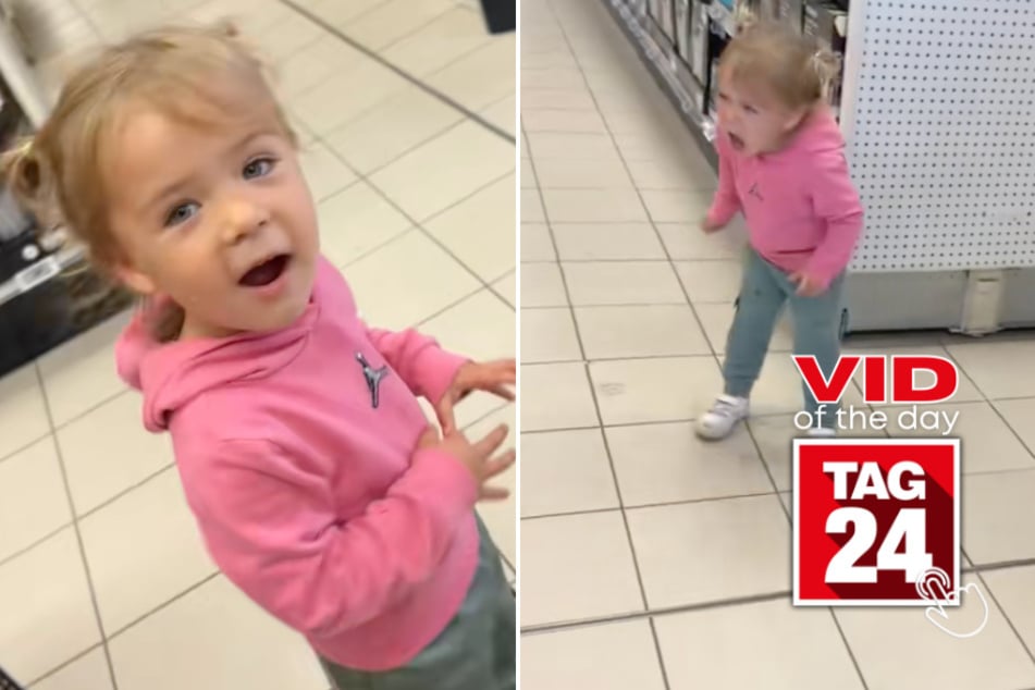 viral videos: Viral Video of the Day for December 10, 2025: Little girl battles "scary" dancing Grinch in hilarious store encounter