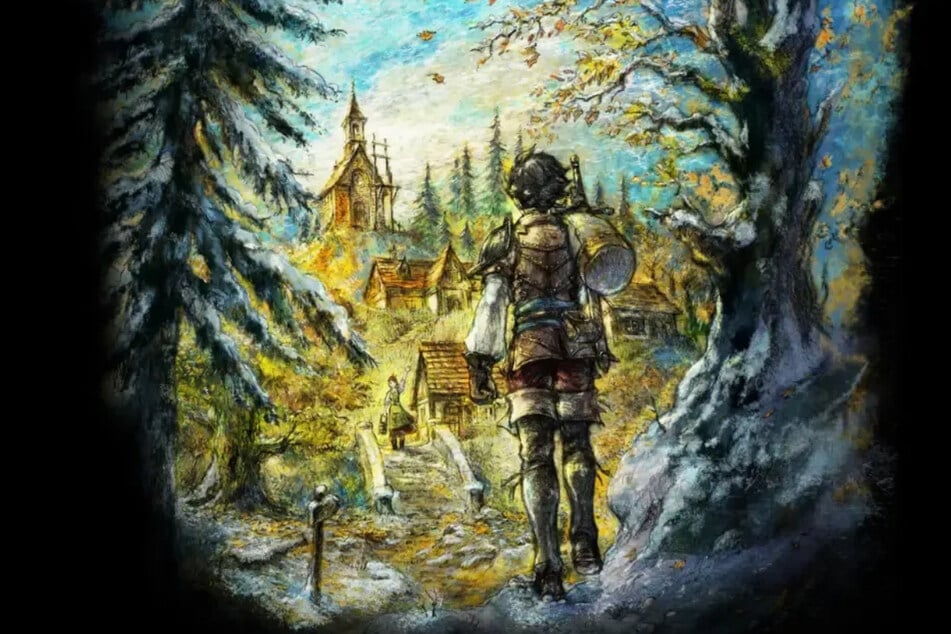 "Octopath Traveler 0" entführt Euch in die Fantasy-Welt Orsterra, genauer gesagt nach Wishvale, wo Euer Held lebt.