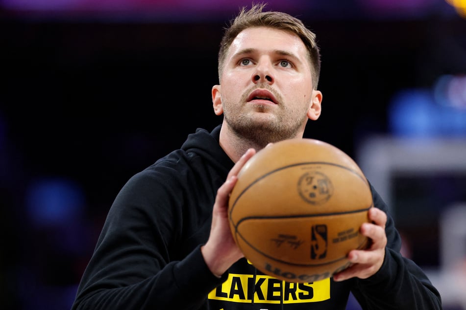 Luka Doncic excelled with a near triple-double of 43 points, 12 rebounds, and nine assists during the Lakers' NBA season opener.