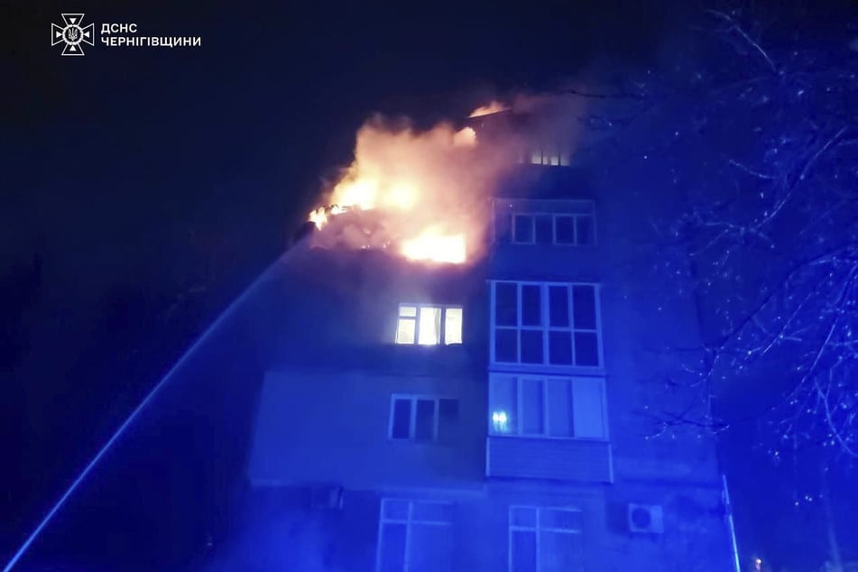 In der Region Tschernihiw kam es in der Nacht zu russischen Angriffen. (Archivbild)