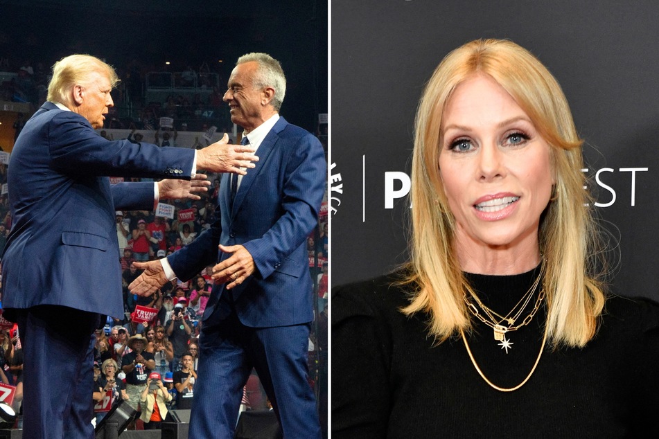 Is Cheryl Hines considering leaving RFK Jr. over his Trump bromance?