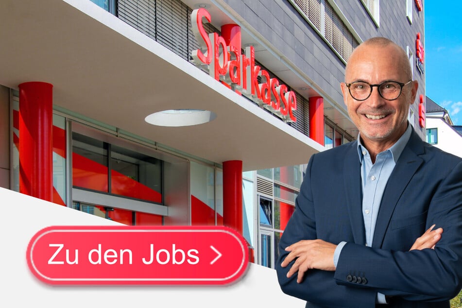 Herr Rauscher sucht neue Mitarbeiter für sein Team in der Chemnitzer Sparkasse!