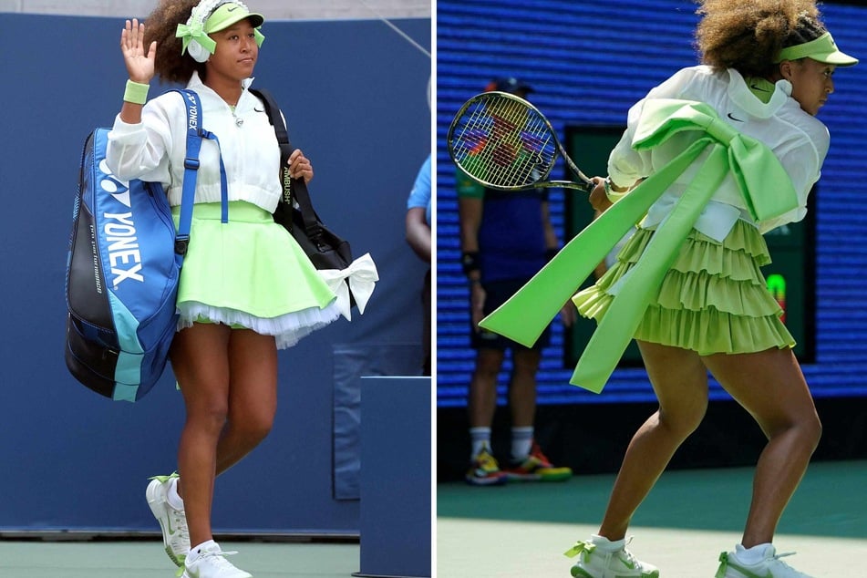 The coquette fashion trend of frills and bows is getting brat-ified for athlete Naomi Osaka's US Open outfit, and jaws are dropping!