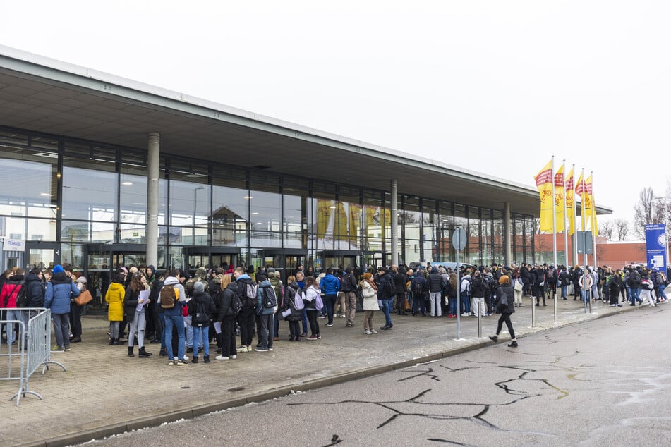 In den Messehallen in Dresden findet am Wochenende die Karrierestart statt. (Archivfoto)