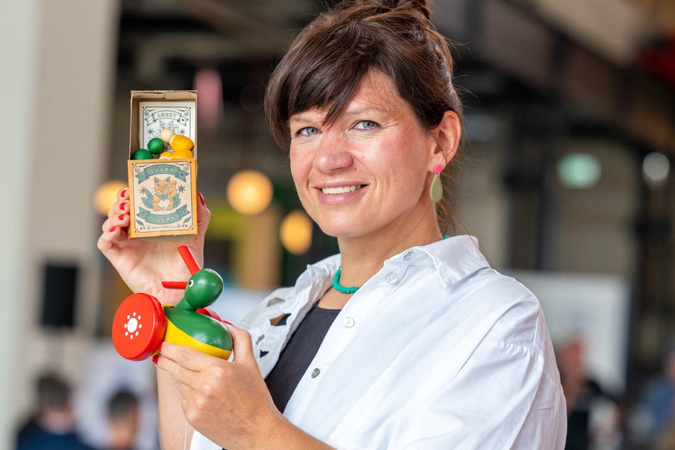 Genia Schlesier (43) vom Projekt Denkstatt Erzgebirge.