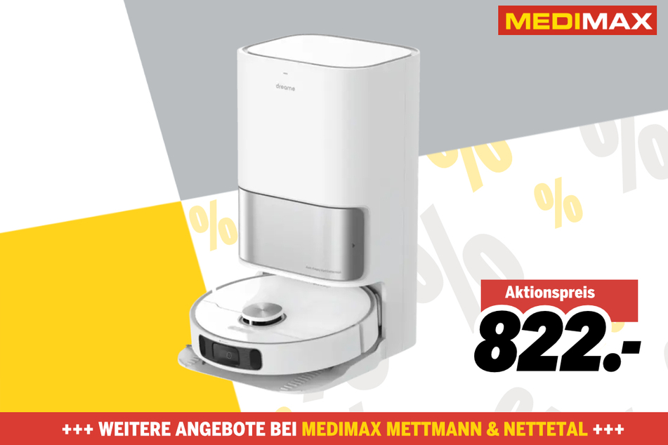 Dreame-Nasswisch-Roboter für 822 Euro.