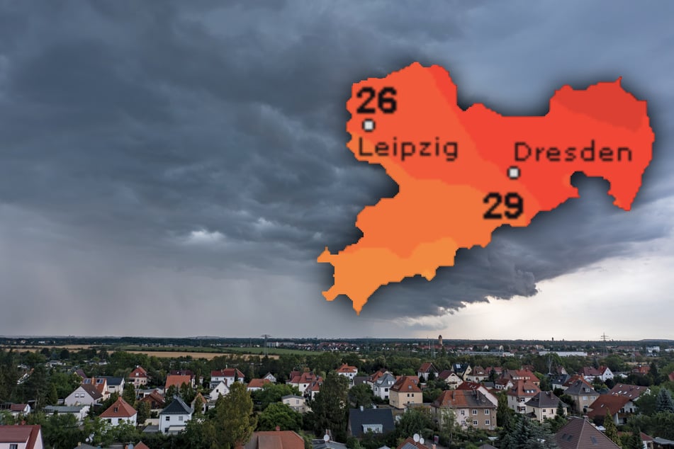 Auf Sachsen kommen am Donnerstag starke Gewitter zu. (Archivbild)