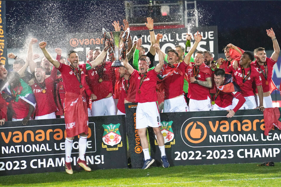 Am 22. April feierte der AFC Wrexham den Aufstieg in die League Two.