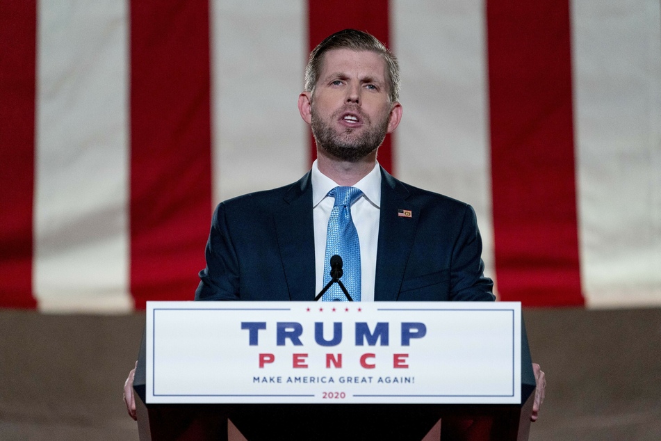US-Präsidentensohn Eric Trump verspricht, dass Amerika "die radikalen Ansichten der extremen Linken besiegen" werde.