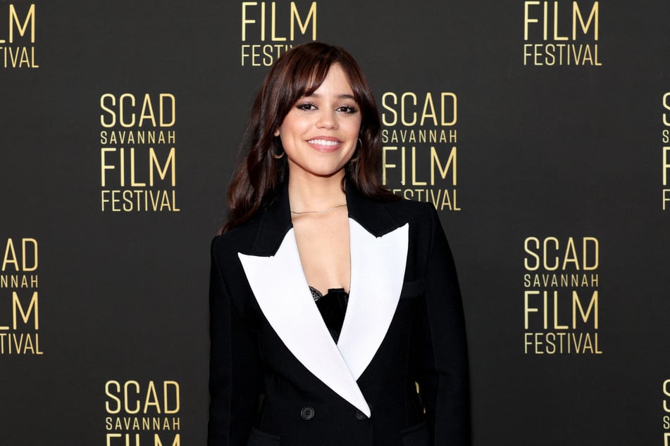 Jenna Ortega takes on the role of Wednesday Addams in Tim Burton's TV series.