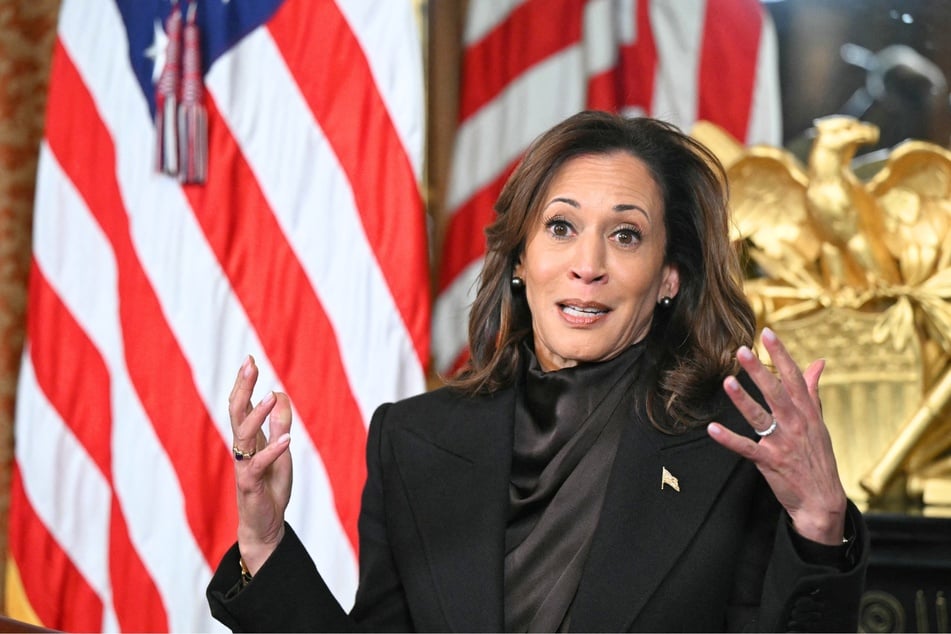 On Wednesday, Kamala Harris faced pro-Palestine protesters while speaking at the first event for her multi-city tour to promote her new memoir.