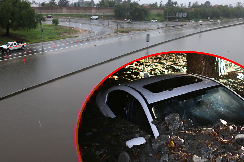 Überschwemmungen an Weihnachten: Sturm verwandelt Straßen in reißende Flüsse