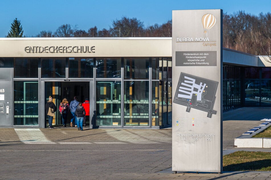 Der Terra Nova Campus auf der Heinrich-Schütz-Straße ist ein Förderzentrum mit dem Schwerpunkt körperliche und motorische Entwicklung.