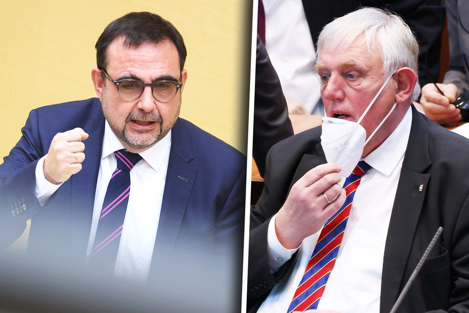 Bayerns Gesundheitsminister Klaus Holetschek (57, CSU) und NRW-Gesundheitsminister Karl-Josef Laumann (64, CDU) wollen die Maskenpflicht verlängern.