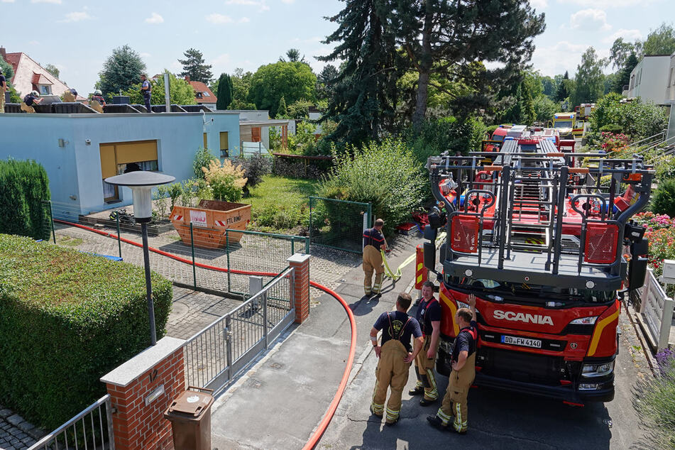 In der Kohlsdorfer Straße kam es am Montagvormittag zu einem Feuerwehreinsatz.
