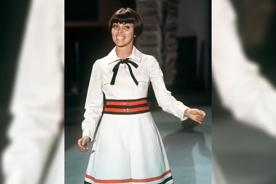 Spitzname "Spatz von Avignon": die Sängerin im Jahr 1970.