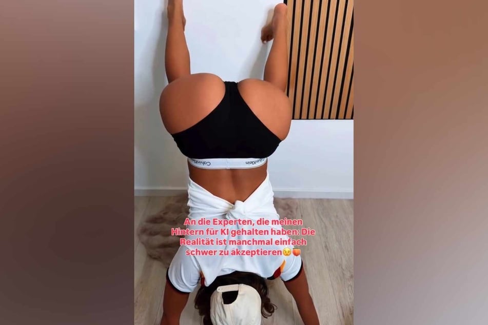 Mit einem provokanten Twerking-Video richtet sich Eva Benetatou (34) direkt an ihre Kritiker.