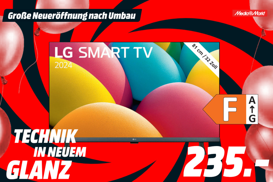 32-Zoll LG-Fernseher für 235 Euro.
