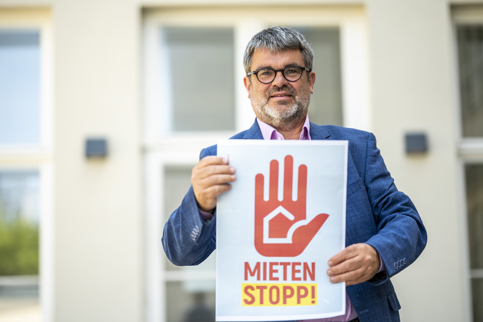Gewerkschafter Ralf Hron (55) fordert einen Stopp der Mieten-Erhöhungen.