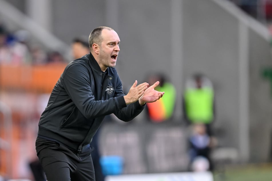 Ein Sieg für RB im Spiel gegen Stuttgart würde für Trainer Ole Werner (37) auch einen Startrekord bedeuten. (Archivbild)