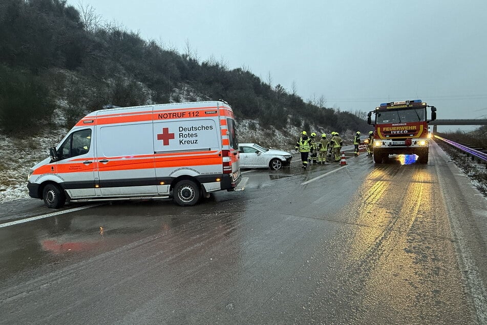 Die A38 in Fahrtrichtung Göttingen war zeitweise voll gesperrt.