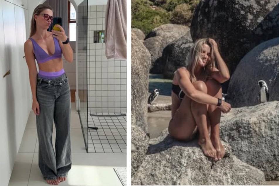 Die Influencerin ist derzeit in Südafrika unterwegs.