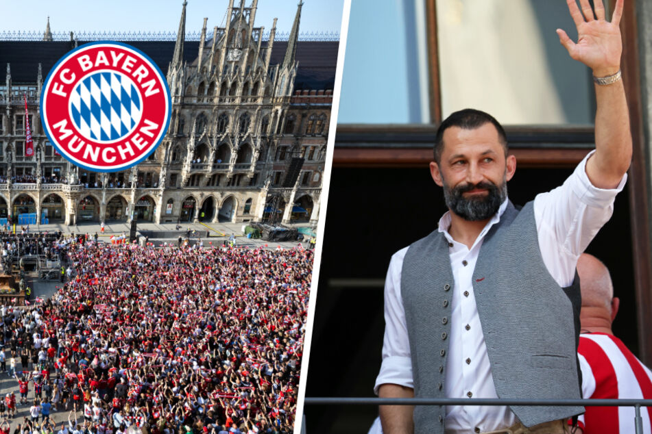 Mit Brazzo und tausenden Fans: FC Bayern feiert doppelte Meisterschaft auf Rathaus-Balkon!