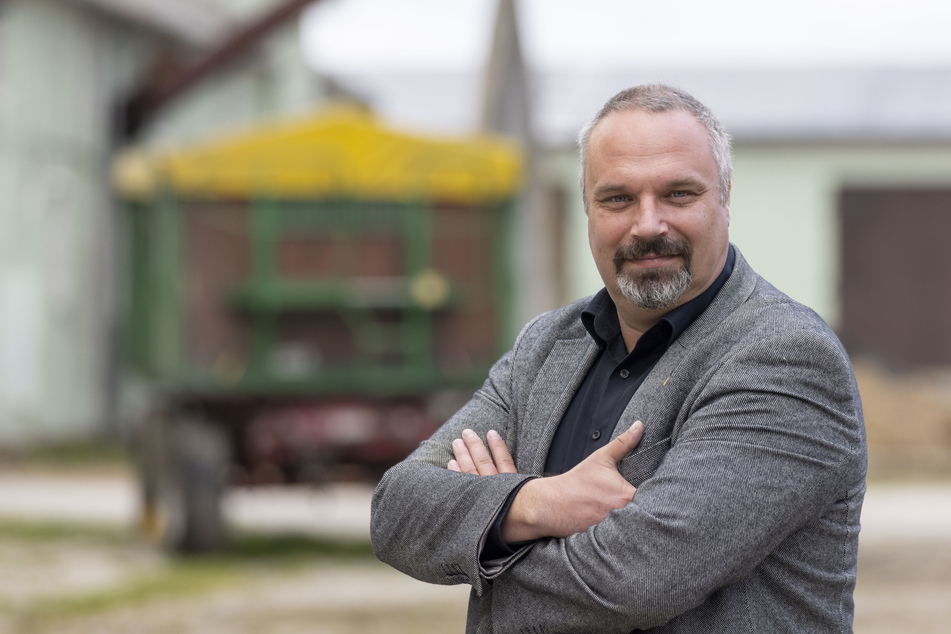 Torsten Krawczyk (47), Präsident des Landesbauernverbandes, spricht sich für Dünger aus regionalen Quellen aus.
