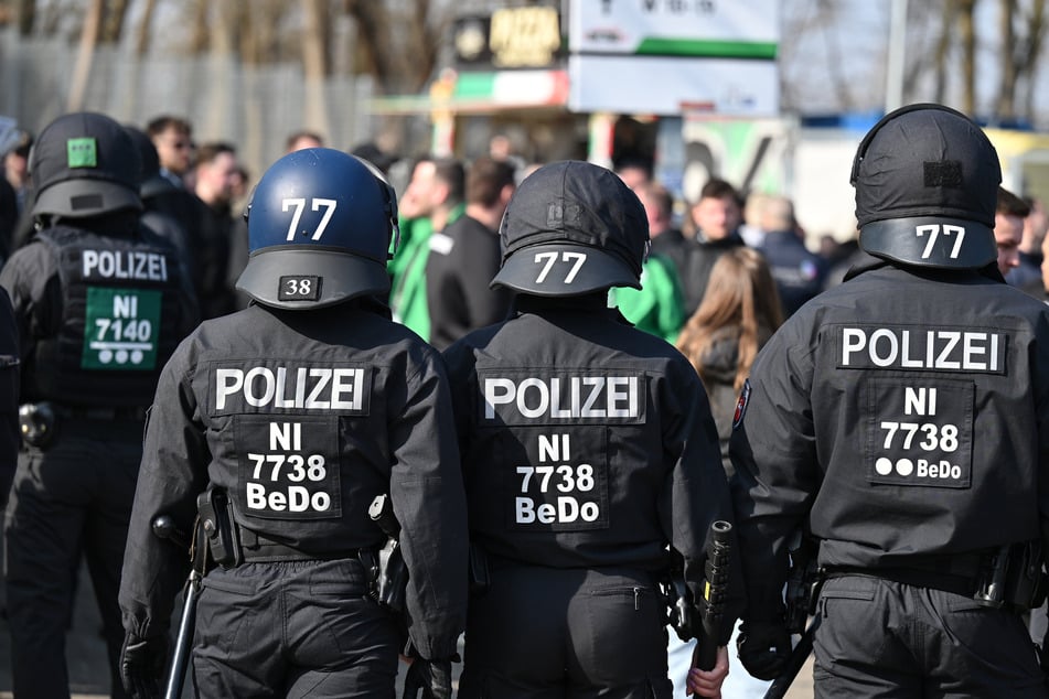 Die Polizei in Essen hat heute alle Hände voll zu tun.