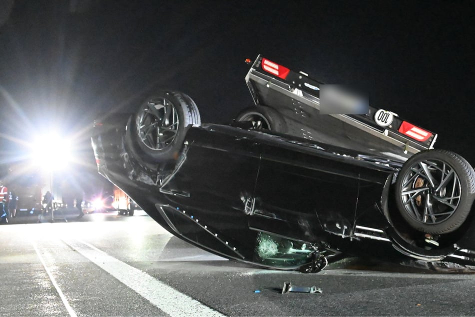 Vier Stunden musste die A4 gesperrt werden.