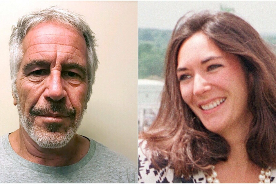 Epstein (l.) and Maxwell are accused of raping Samantha with a sex toy.