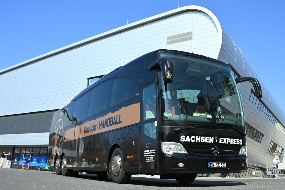 Sobald der "Sachsen-Express" vom letzten Auswärtsspiel aus Großwallstadt zurück ist, hat er diese Saison fast 15.000 Kilometer zurückgelegt.