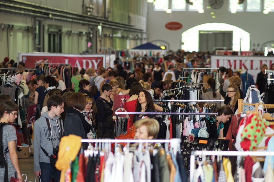 Der Ladyfashion-Flohmarkt findet am Sonntag in Leipzig statt.