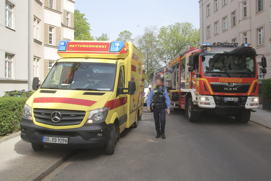 Am Dienstag mussten Einsatzkräfte zu einem Wohnungsbrand in der Johannstadt anrücken.