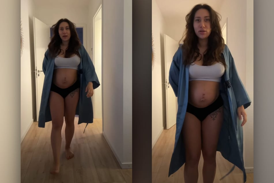 Samira zeigt ihren After-Baby-Body ohne Filter und sonstigem Schnick-Schnack in einem Instagram-Video. (Fotomontage)