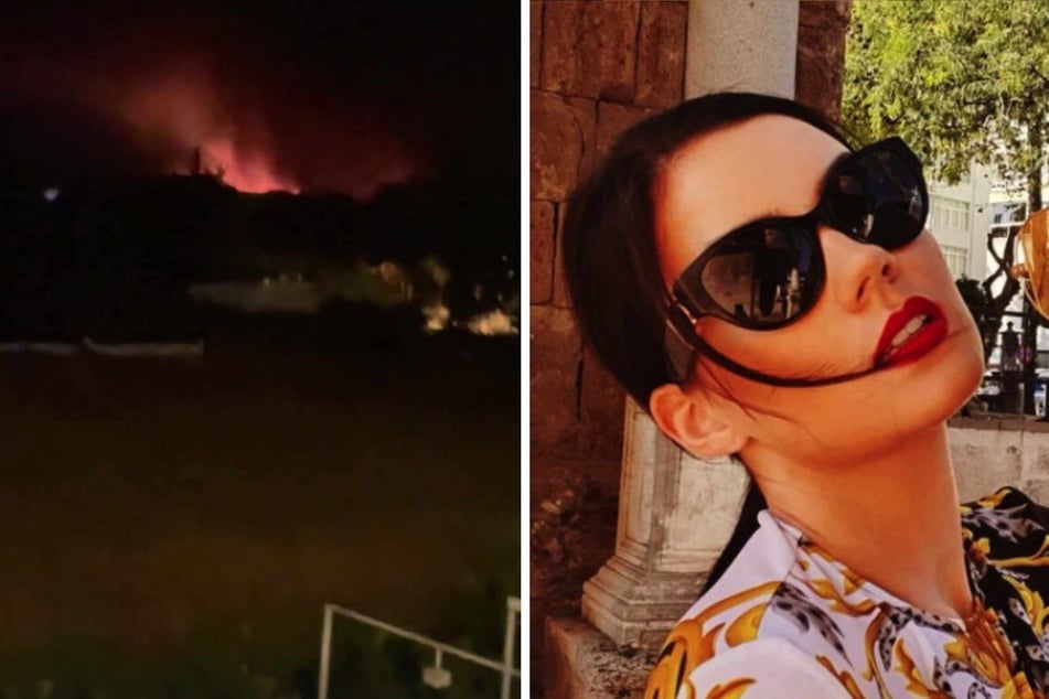 Nathalie Volk: Waldbrände in der Türkei: Nathalie Volk denkt nicht an eine Flucht vor den Flammen