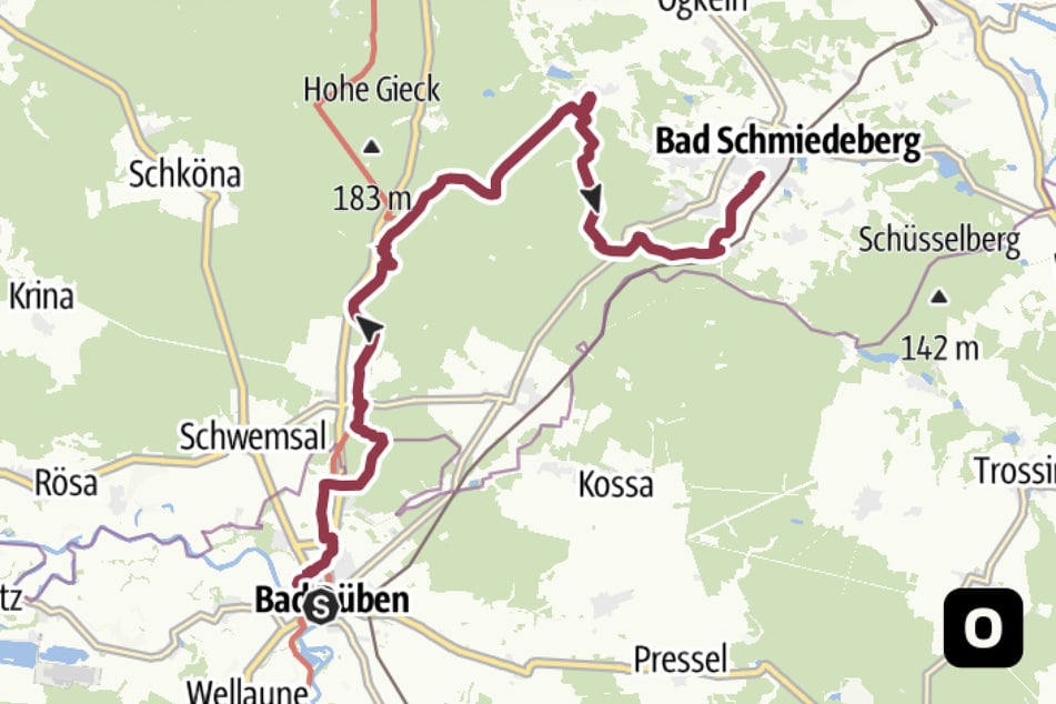 Kartengrundlagen: outdooractive Kartografie, OpenStreetMap (www.openstreetmap.org)