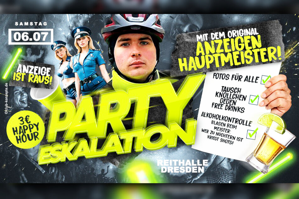 Am 6. Juli kommt Matthei nach Dresden in die Reithalle zur "Party Eskalation".