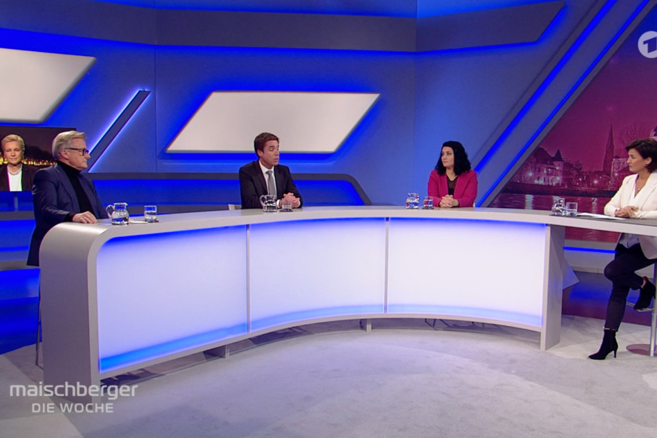 Bei "maischberger.die woche" wurden die Corona-Beschlüsse der vorangegangenen Bund-Länder-Sitzung diskutiert.