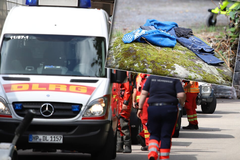 Spaziergänger findet zurückgelassene Kleidung und Portemonnaie: Polizei hat schlimmen Verdacht