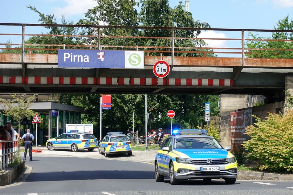 Mehrere Streifen waren vor Ort.