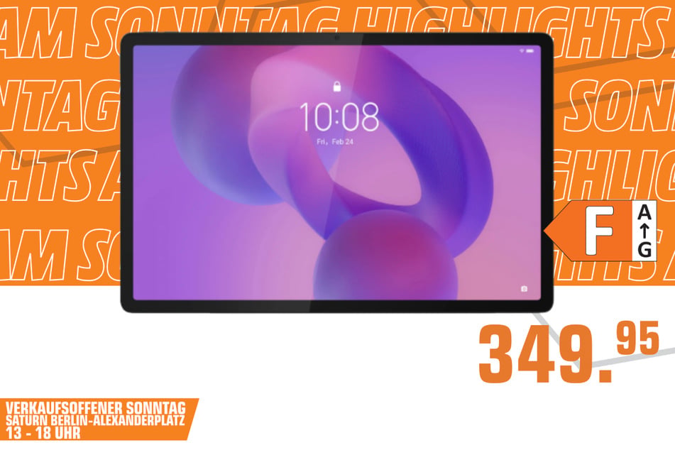 Lenovo-Tablet Idea Tab Pro für 349,95 Euro.