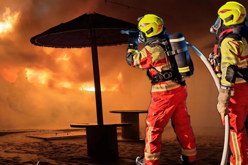 Betreiber nach Brand in Strandbar fassungslos: "Weiß nicht, wie es weitergeht"