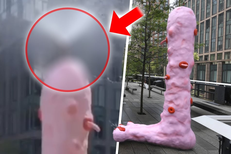 Skulptur sorgt für Aufsehen: Für einige geht das eindeutig zu weit