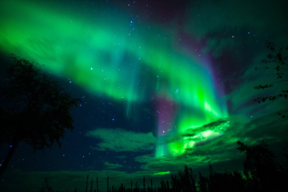 Denver locals may be able to catch a rare glimpse of the Northern Lights (stock image).