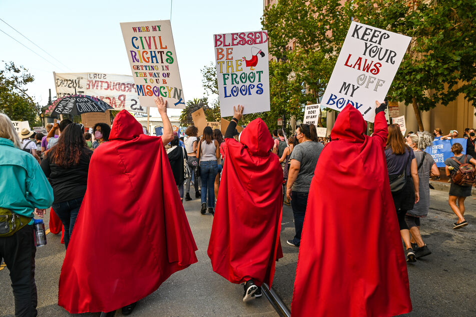 Schock über das "Herzschlag-Gesetz" – landesweit kam es in den USA zu Protesten.